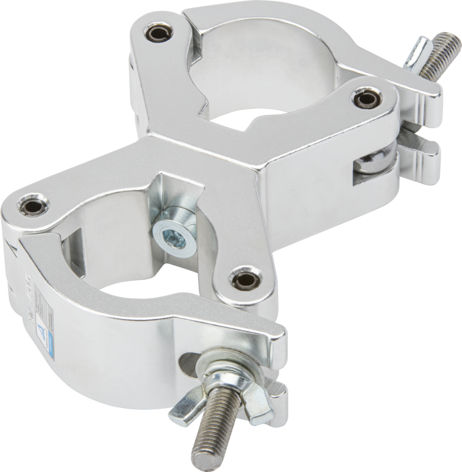 8039 Double clamp swivel coupler, 750kg