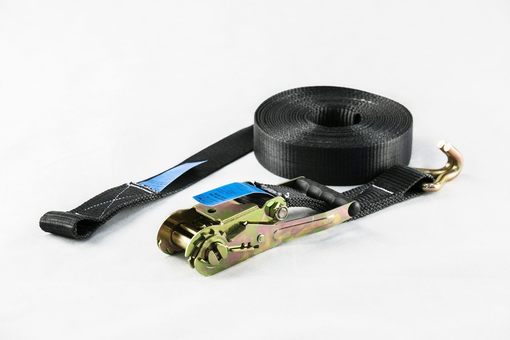 Ratchet Straps 4m/800kg (narrow belt 25 mm)