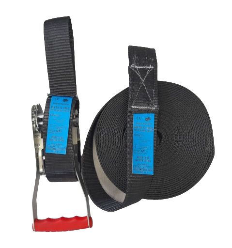 Ratchet Straps 5000kg - 18m Black